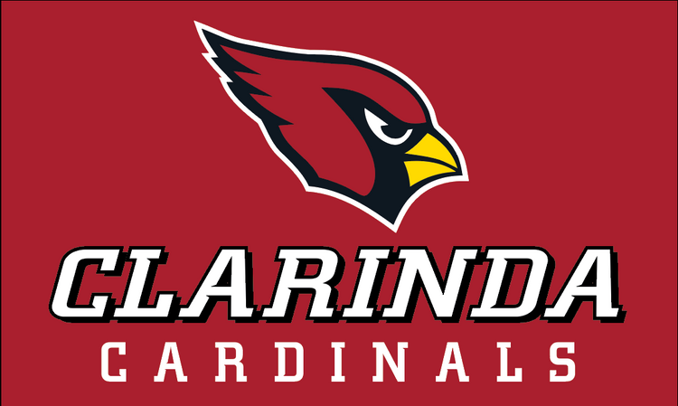 CLARINDA CARDINALS FLAG