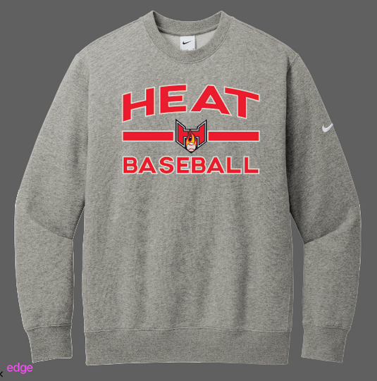 Heat Baseball Crewneck