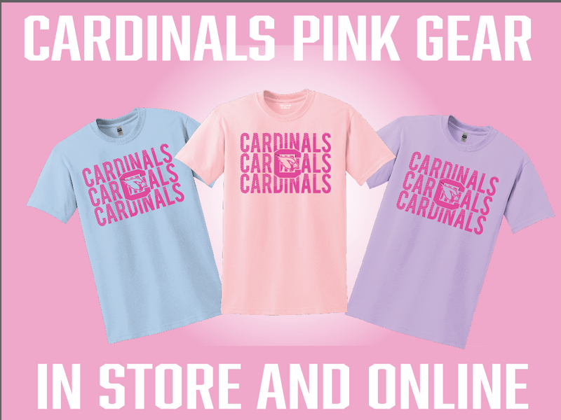 pink cardinals shirt