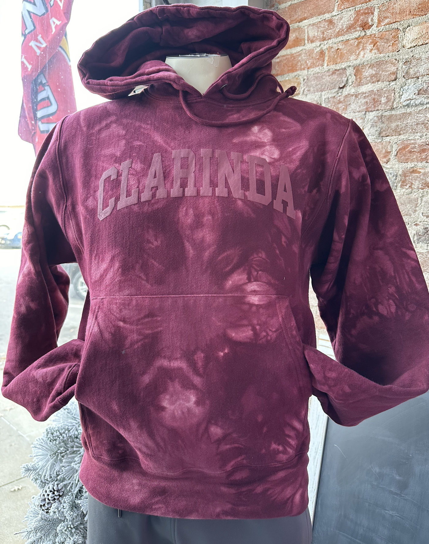 Champion reverse weave clearance sublimated pink hoodie