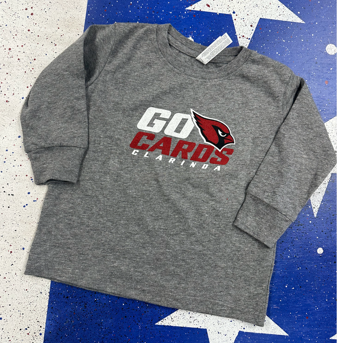 Go Cards Toddler Long Sleeve