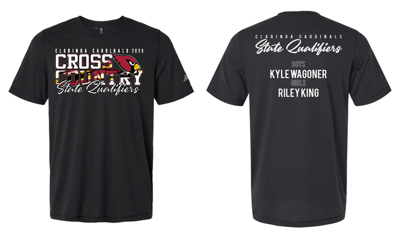 Load image into Gallery viewer, Clarinda State XC Apparel
