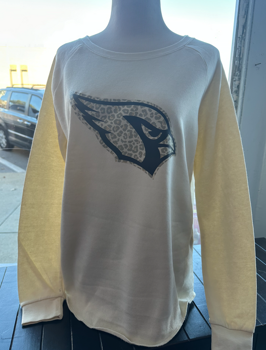 Independent lightweight leopard print crewneck
