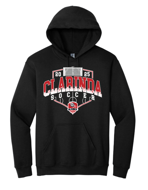 SOCCER HOODED SWEATSHIRT