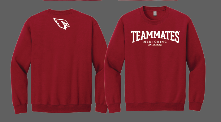 Load image into Gallery viewer, Teammates Mentoring Cardinal Apparel
