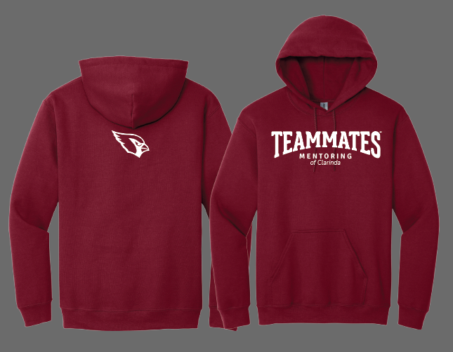 Load image into Gallery viewer, Teammates Mentoring Cardinal Apparel
