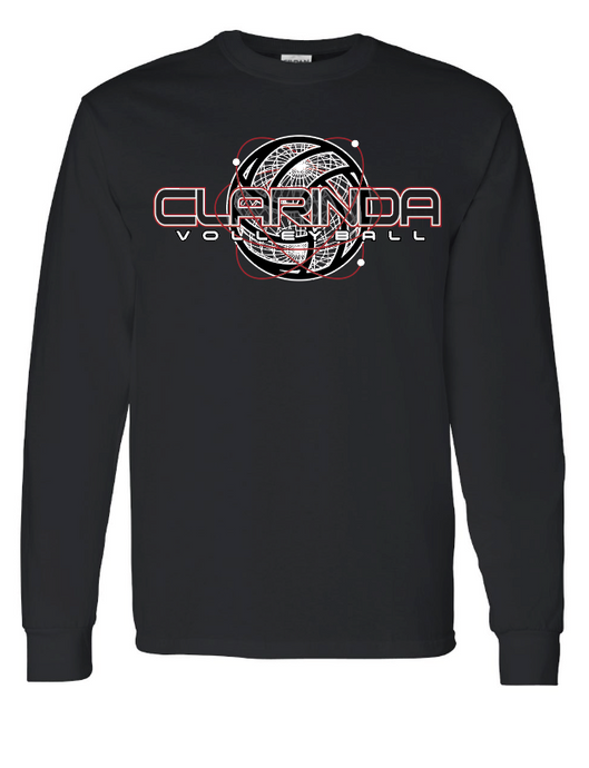 CLARINDA VOLLEYBALL LONG SLEEVE SHIRT