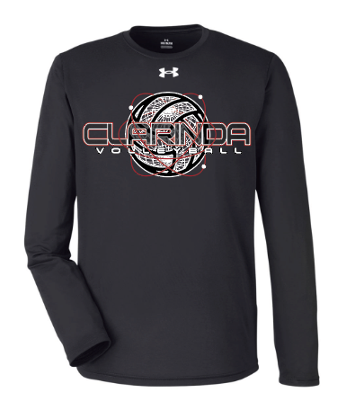 Load image into Gallery viewer, CLARINDA VOLLEYBALL LONG SLEEVE SHIRT - UNDER ARMOUR
