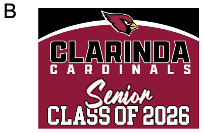 CLARINDA PTA YARD SIGNS