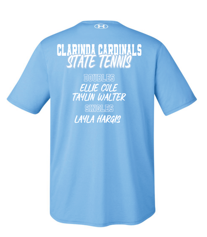 Load image into Gallery viewer, Clarinda State Tennis Apparel Under Armour
