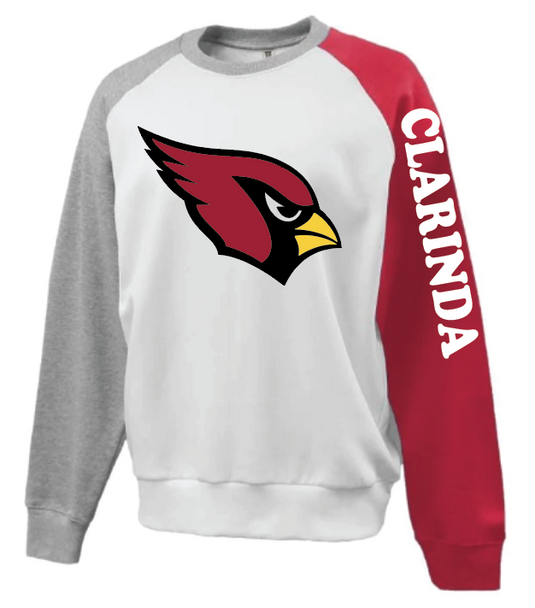 CLARINDA COLORBLOCK CREWNECK