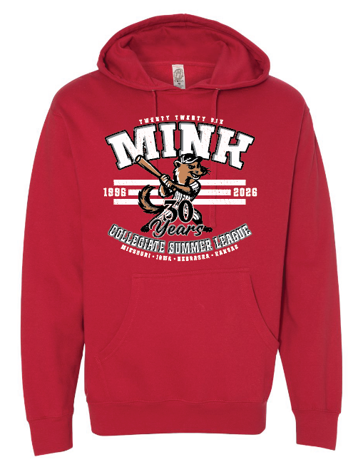 Load image into Gallery viewer, MINK 30 years Hoodie
