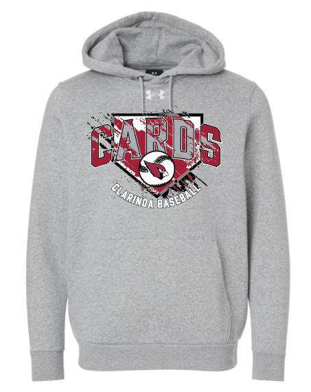 Load image into Gallery viewer, CLARINDA BASEBALL HOODIE - UNDER ARMOUR
