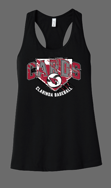 Load image into Gallery viewer, CLARINDA BASEBALL TANK TOP
