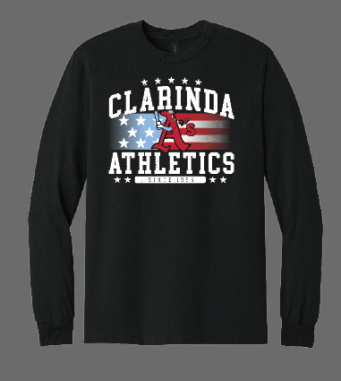 Athletics Stars and Stripes Long Sleeve Shirt