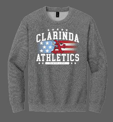 Athletics Stars and Stripes Crewneck Sweatshirt
