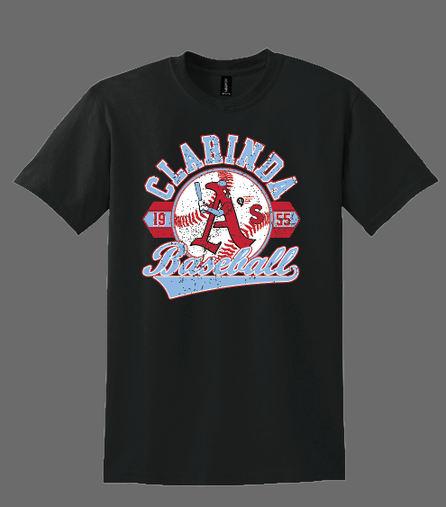 Clarinda Baseball Shirt