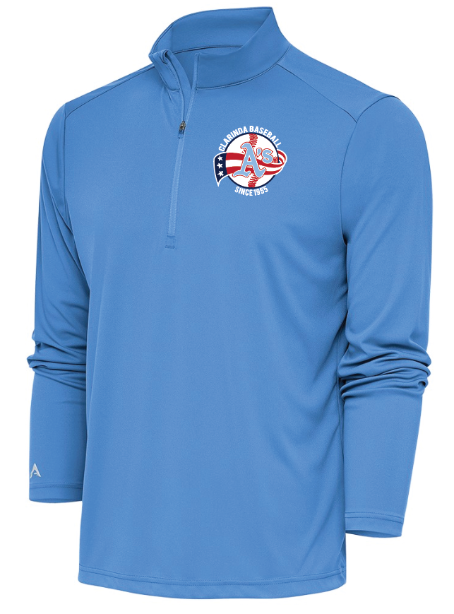 Load image into Gallery viewer, Clarinda Baseball Tribute 1/4 Zip Pullover - Antigua
