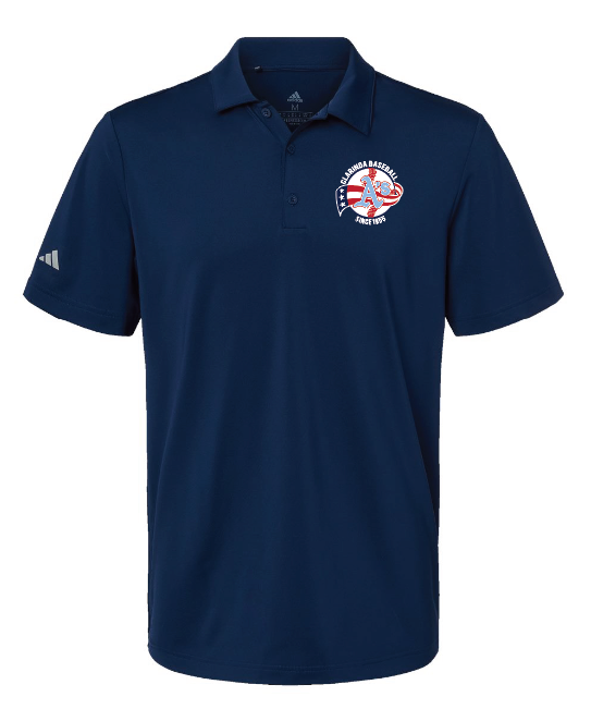Load image into Gallery viewer, Clarinda Baseball Patriotic Polo - Adidas

