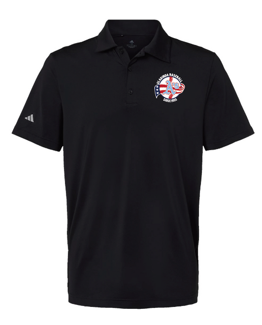 Clarinda Baseball Patriotic Polo - Adidas