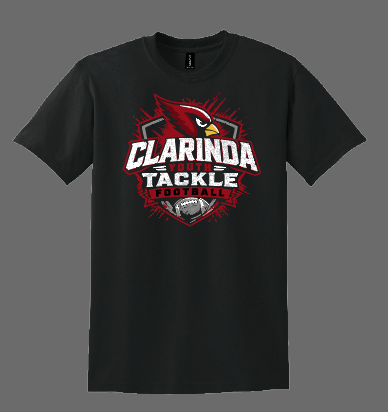 Clarinda Youth Tackle Football Shirt