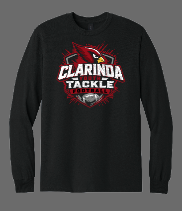 Clarinda Youth Tackle Football Long Sleeve