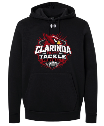 Clarinda Youth Tackle Football Hoodie - Under Armour