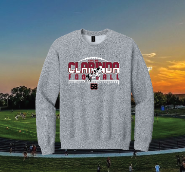 Load image into Gallery viewer, Clarinda Football - 58 Apparel
