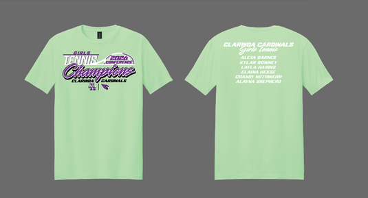 Clarinda Girls Tennis H-10 Champ Apparel