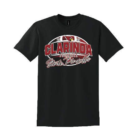 CLARINDA STATE FOOTBALL APPAREL