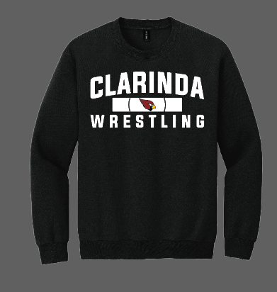 Load image into Gallery viewer, Clarinda Wrestling Apparel - Black
