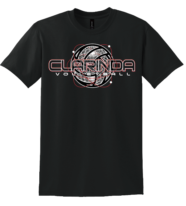 CLARINDA VOLLEYBALL SHIRT