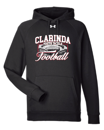 Clarinda Youth Football Hoodie - UA