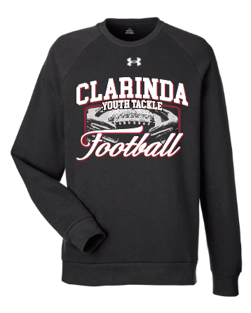 Clarinda Youth Football Sweatshirt - UA