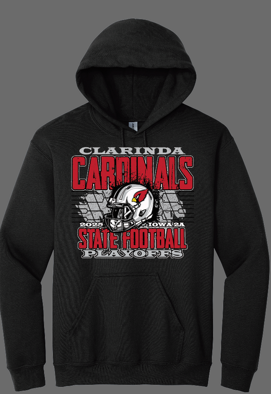 CLARINDA STATE FOOTBALL APPAREL