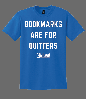 BOOKMARKS ARE FOR QUITTERS