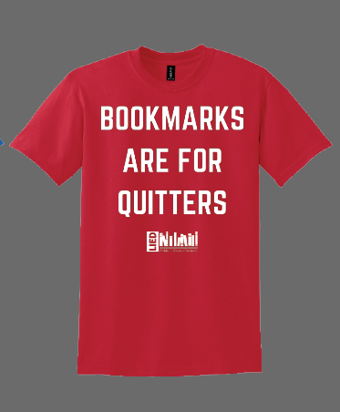 Load image into Gallery viewer, BOOKMARKS ARE FOR QUITTERS
