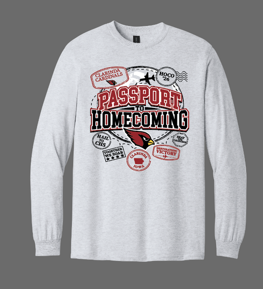 Passport to Homecoming Apparel