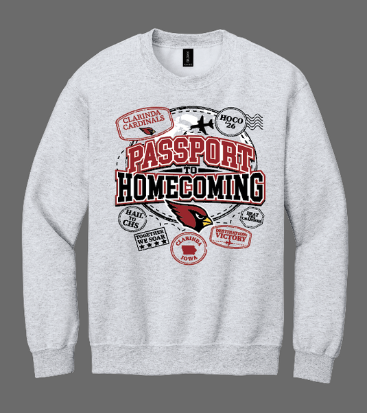 Passport to Homecoming Apparel