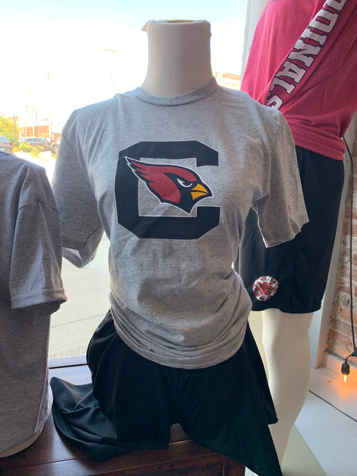 Grey Cardinal Block C TShirt