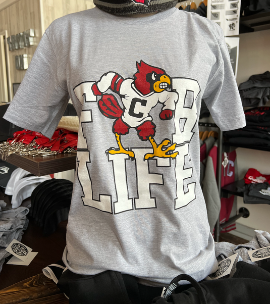 FOR LIFE Cocky Cardinal T-Shirt - American Apparel