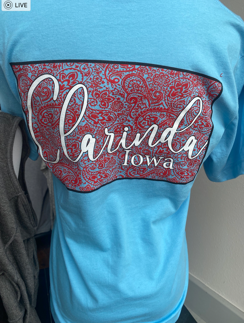 Load image into Gallery viewer, Paisley Clarinda Iowa Shirt - Bella
