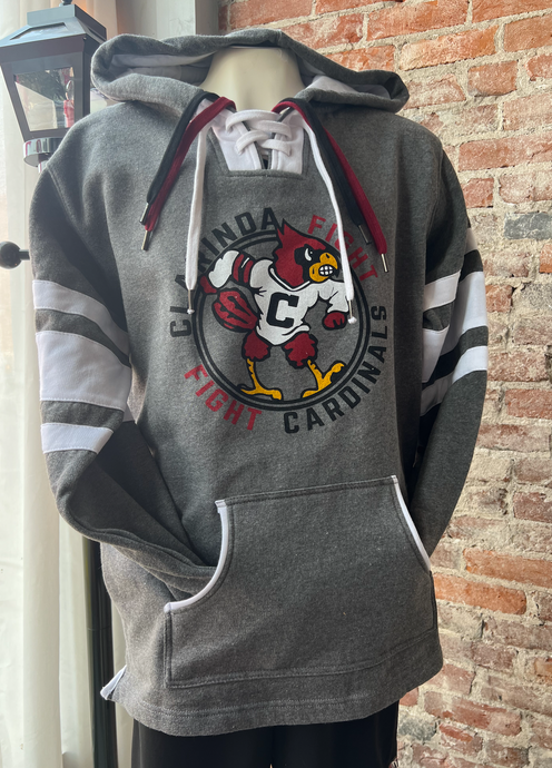 Cocky Cardinal Hockey Hoodie - Enza