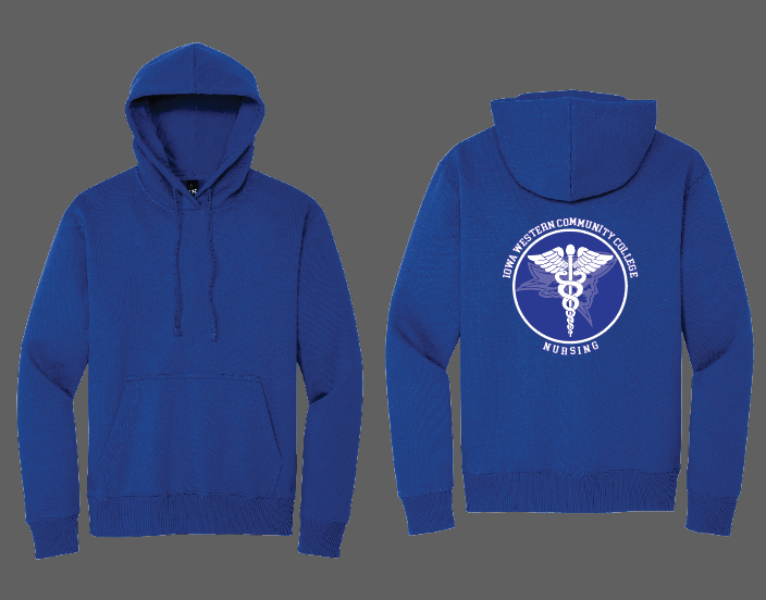 Load image into Gallery viewer, IWCC RN HOODIE - BACK LOGO ONLY
