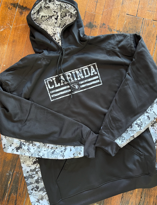 CLARINDA DIGI CAMO HOODIE - BADGER