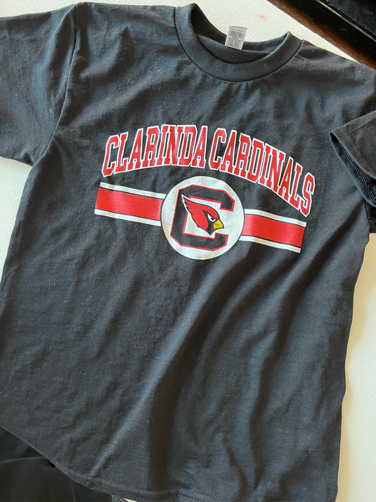 Clarinda Cardinals Youth shirt - Gildan