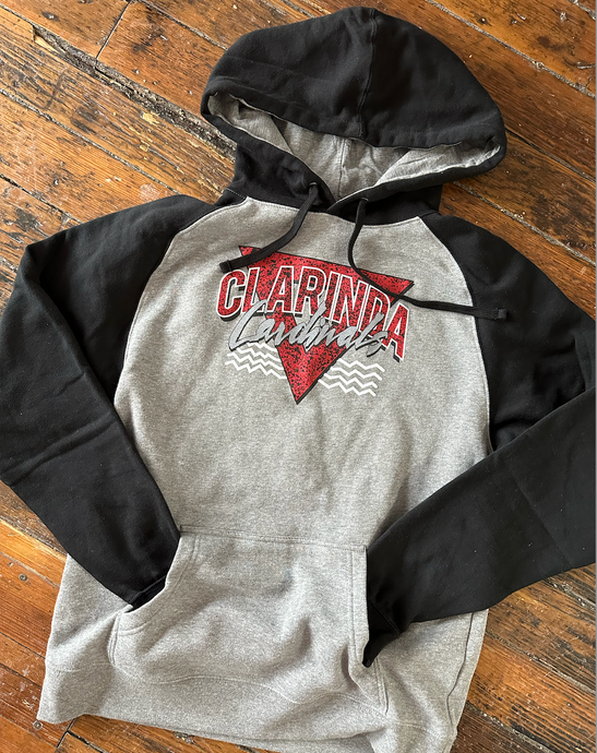 retro cardinals hoodie