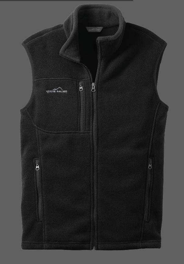 Eddie Bauer Mens Full Zip Fleece Vest