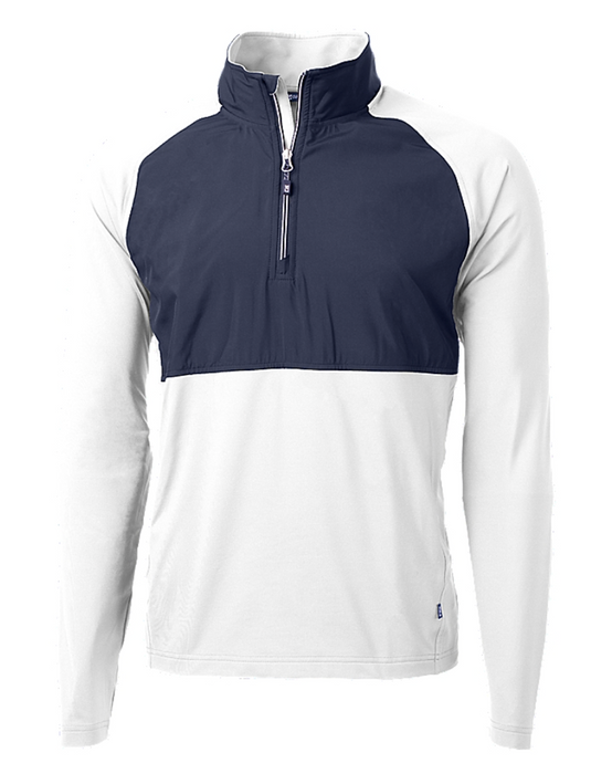 CLARINDA REGIONAL HEALTH HYBRID 1/4 ZIP - CUTTER & BUCK