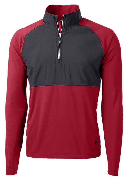 CLARINDA REGIONAL HEALTH HYBRID 1/4 ZIP - CUTTER & BUCK